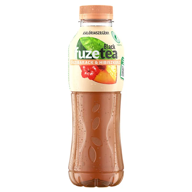 Fuze Tea Fekete tea Őszibarack és Hibiszkusz 500 ml